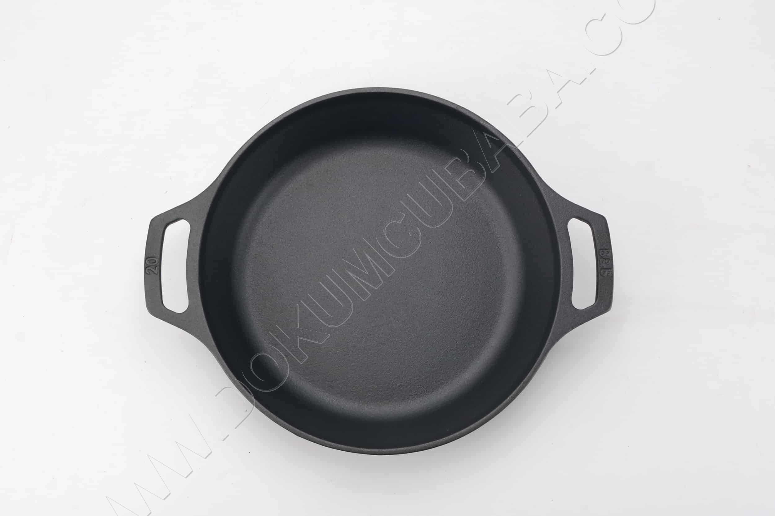 Kaplamasız döküm sahan 20cm