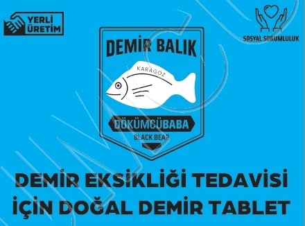 Demir Balık Tablet -1 ADET (KUSURLU)